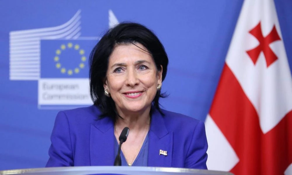 Γεωργία: Βέτο στον νόμο περί «εξωτερικής επιρροής» έθεσε η πρόεδρος της χώρας